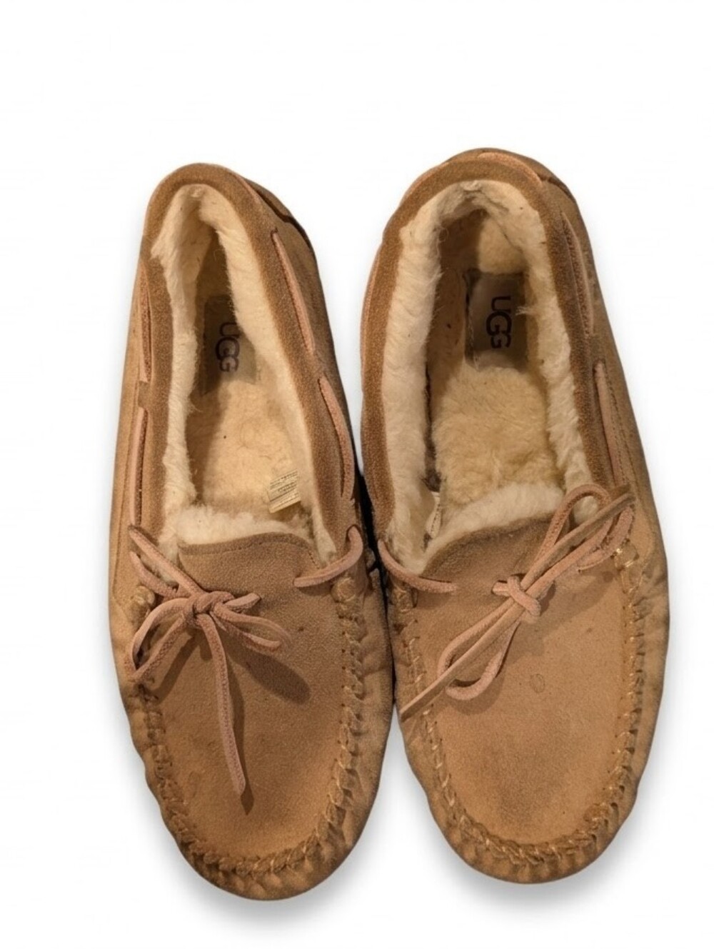 UGG Women’s Chestnut Suede Shearling Moccasins